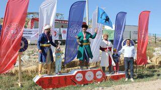 Atlı Okçuluk Türkiye Şampiyonası yarı final yarışları Afyonkarahisar'da sona erdi