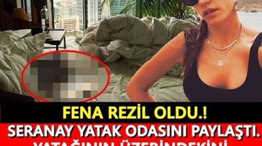 Yatak Odasını Paylaşan Serenay Sarıkaya Onu Kaldırmayı Unutunca Rezil Oldu