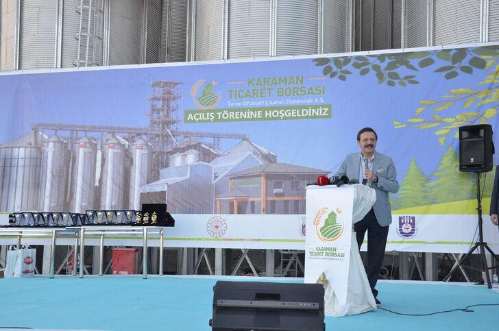 TOBB Başkanı Hisarcıklıoğlu, Karaman'da açılış ve ödül töreninde konuştu: G2