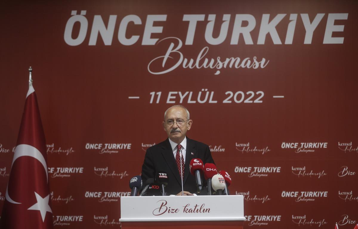 CHP Genel Başkanı Kılı&ccedil;daroğlu, "&Ouml;nce T&uuml;rkiye Buluşması"nda konuştu: