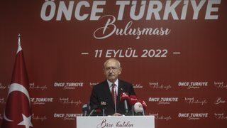 CHP Genel Başkanı Kılıçdaroğlu, Önce Türkiye Buluşmasında konuştu: