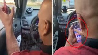 Takside iğrenç iddia! Ne polisi dinledi ne de kadınları! Telefonundaki görüntüleri böyle sildi: ‘Benim özelim var’