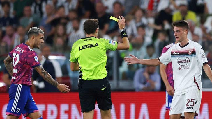 Juventus Salernitana maçında neler oldu neler! 4 kırmızı, gol iptal G1