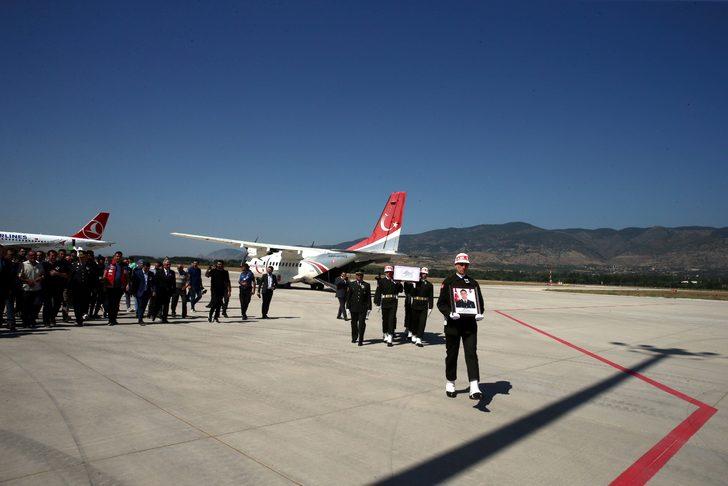 Şehit Piyade Astsubay Gökhan Ağıl'ın cenazesi Tokat'a getirildi G2
