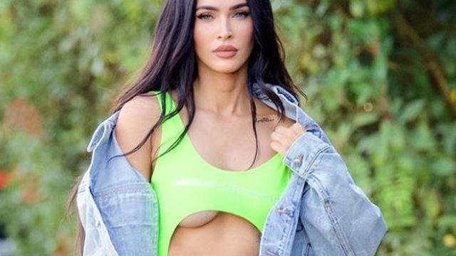 Megan Fox göğüslerini büyüttü! Son pozları olay oldu