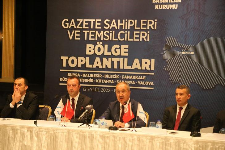 Basın İlan Kurumu Genel Müdürü Cavit Erkılınç, Bursa'da konuştu: G2