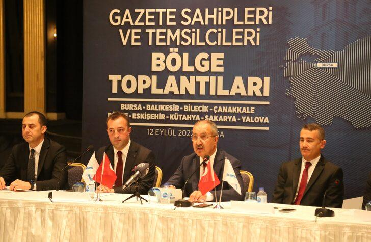 Basın İlan Kurumu Genel Müdürü Cavit Erkılınç, Bursa'da konuştu: G4