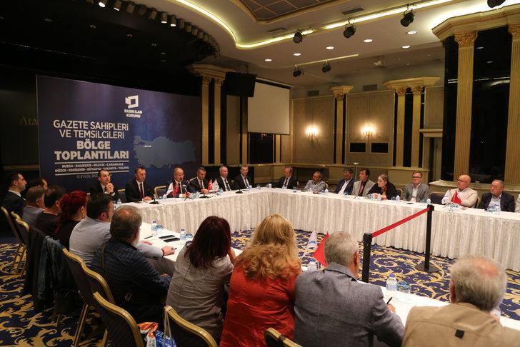 Basın İlan Kurumu Genel Müdürü Cavit Erkılınç, Bursa'da konuştu: G5