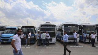 Başkentteki özel halk otobüsü ve minibüs şoförleri zam istedi