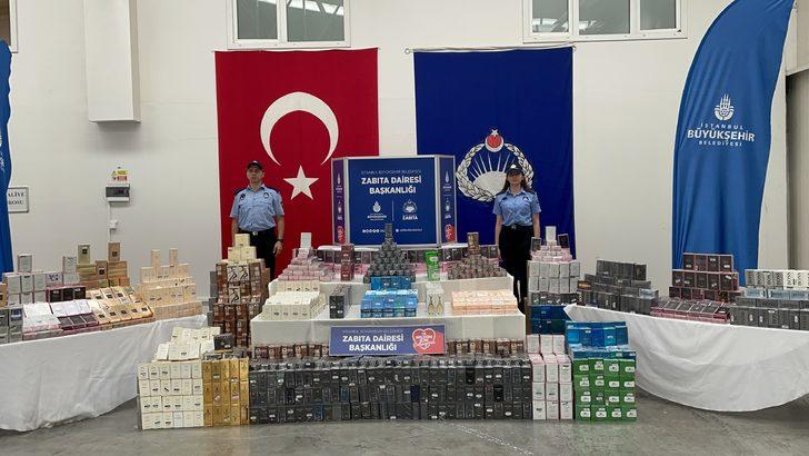 İstanbul'da zabıta ekiplerince 9 ayda 14 bin 215 şişe sahte parfüm ele geçirildi G2