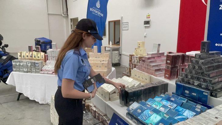 İstanbul'da zabıta ekiplerince 9 ayda 14 bin 215 şişe sahte parfüm ele geçirildi G4
