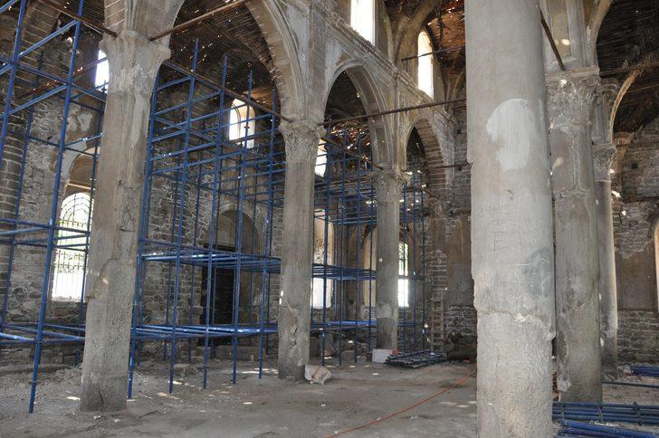 Isparta'daki Aya Baniya Kilisesi'nin restorasyonu sürüyor G2