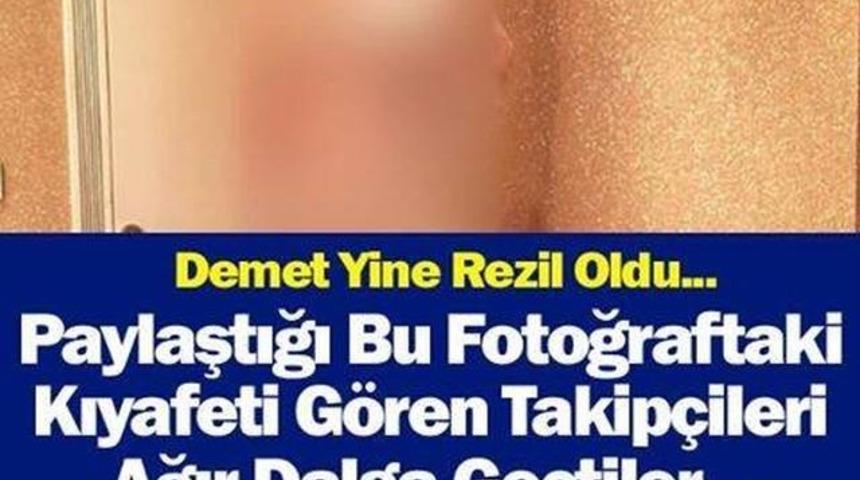 Demet Akalın'ın Paylaşımı B&uuml;y&uuml;k Tepki &Ccedil;ekti İşte O Paylaşım