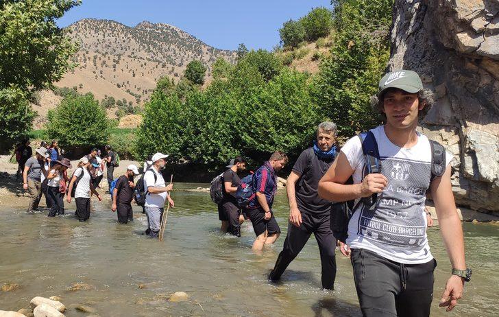Batman'da huzura kavuşan Sason Kanyonu'nda doğa yürüyüşü G1