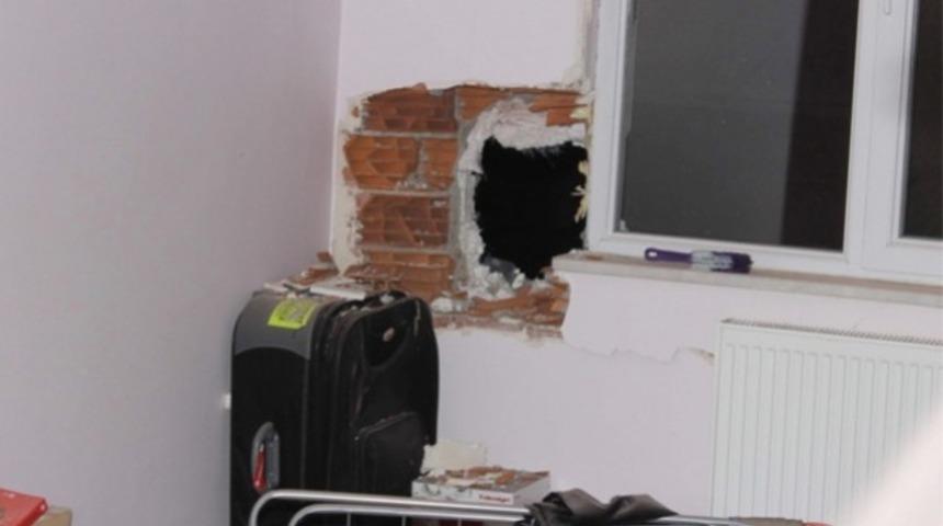 Patlayan şofben füze gibi uçtu