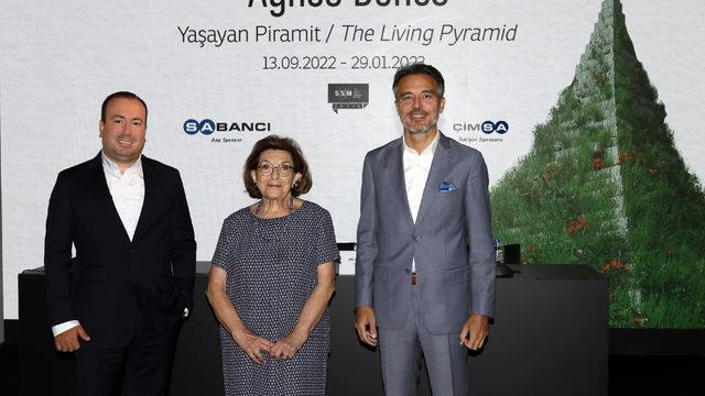 Agnes Denes'in Yaşayan Piramiti Sakıp Sabancı Müzesi’nde sanatseverlerle buluşacak