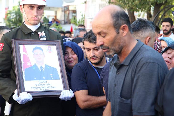 Şehit Piyade Astsubay Gökhan Ağıl, Tokat'ta son yolculuğuna uğurlandı G5