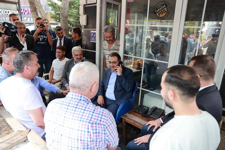 Bakan Dönmez, İstanbul'da vatandaşlarla buluştu G4