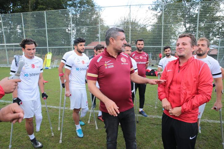 Ampute Futbol Milli Takımı Dünya Kupası hazırlıklarını Bolu'da sürdürüyor G3