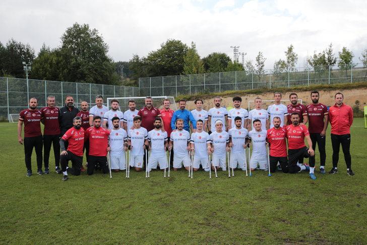 Ampute Futbol Milli Takımı Dünya Kupası hazırlıklarını Bolu'da sürdürüyor G4