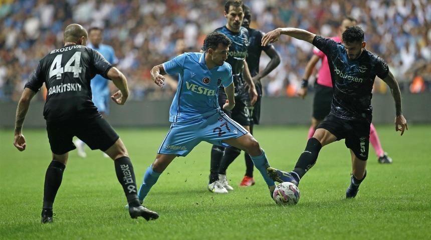 Son dakika: Trabzonspor, Adana Demirspor karşısında son dakikada yıkıldı!