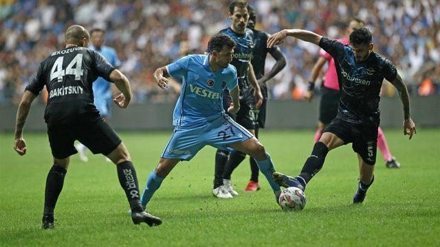 Son dakika: Trabzonspor, Adana Demirspor karşısında son dakikada yıkıldı!