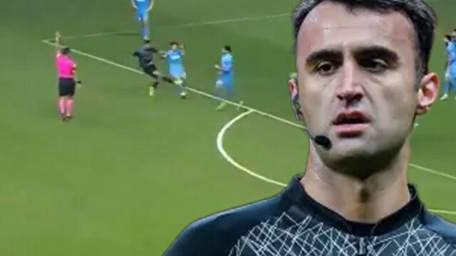 Kimse ne olduğunu anlamadı! Adana Demirspor - Trabzonspor maçının hakemi Atilla Karaoğlan, Younes Belhanda'nın golünü iptal etti...