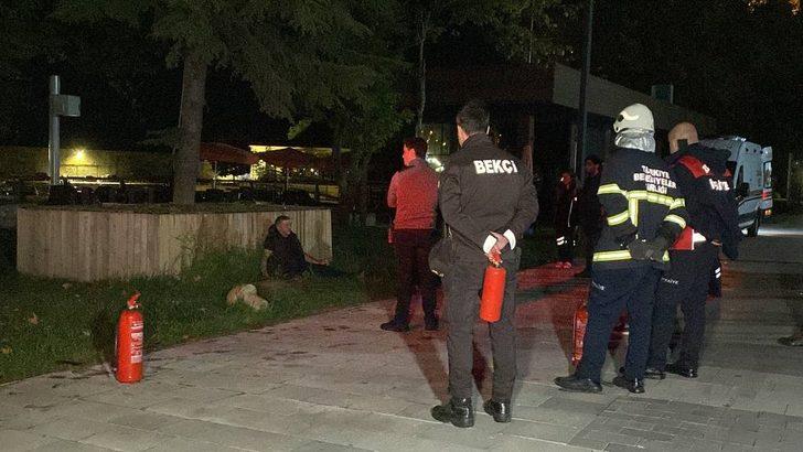 Ehliyetine el konulduğu iddiasıyla kendisini yakmak isteyen kişiye müdahale edildi G2