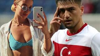 Futbolcu Cengiz Ünder Aleyna Kalaycıoğlu için paraya kıymış! Özel jetle gizlice gelip...