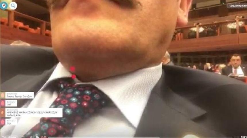 Sahte hesapla canlı yayın yapan AK Partili vekil deşifre oldu