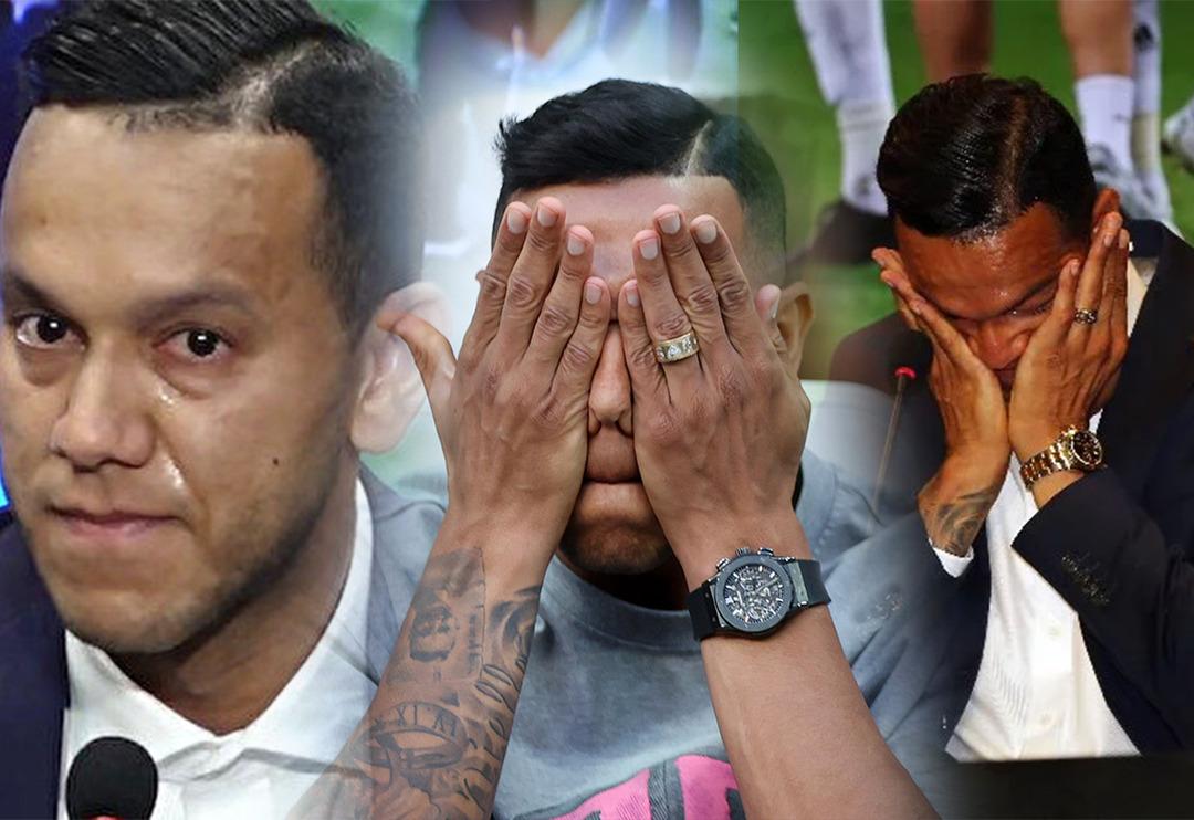 Josef de Souza trib&uuml;nde h&uuml;ng&uuml;r h&uuml;ng&uuml;r ağladı!