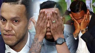 Josef de Souza tribünde hüngür hüngür ağladı!