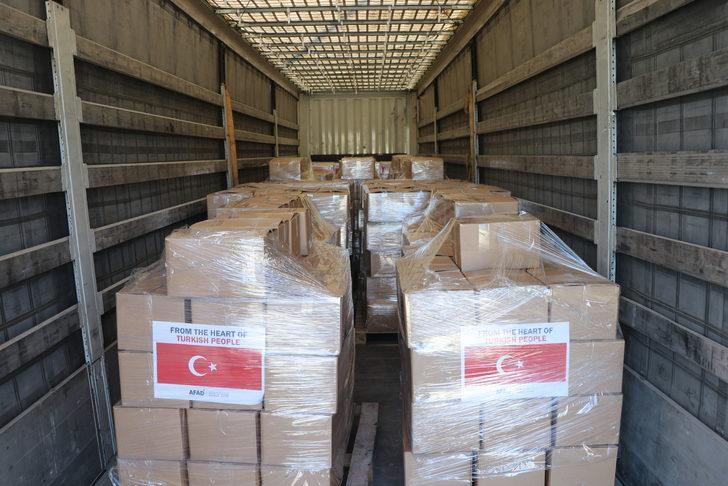 Trakya'dan Pakistan'daki sel bölgesine gıda malzemesi gönderildi G4