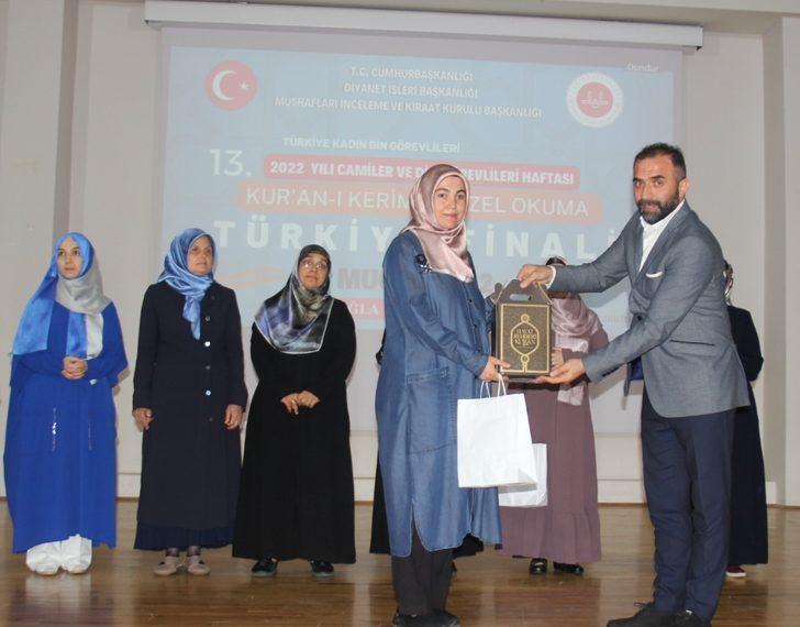 Kadın Din Görevlileri Arası Kur'an-ı Kerim'i Güzel Okuma Türkiye Finali Muğla'da yapıldı G4