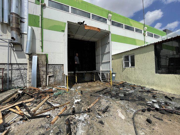 Kilis'te fabrikada çıkan yangın söndürüldü G5