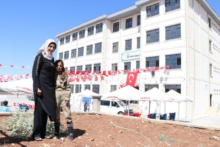 Şehit Uzman Çavuş Kürşat Güneş'in adının verildiği Siirt'teki ilkokul hizmete açıldı G1