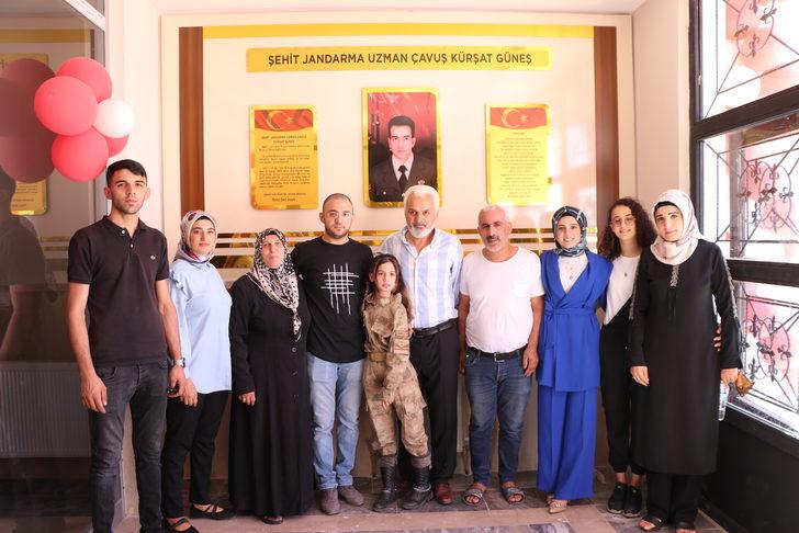 Şehit Uzman Çavuş Kürşat Güneş'in adının verildiği Siirt'teki ilkokul hizmete açıldı G4