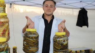 Uluslararası Çubuk Turşu ve Kültür Festivali'nde 500 ton turşu satıldı