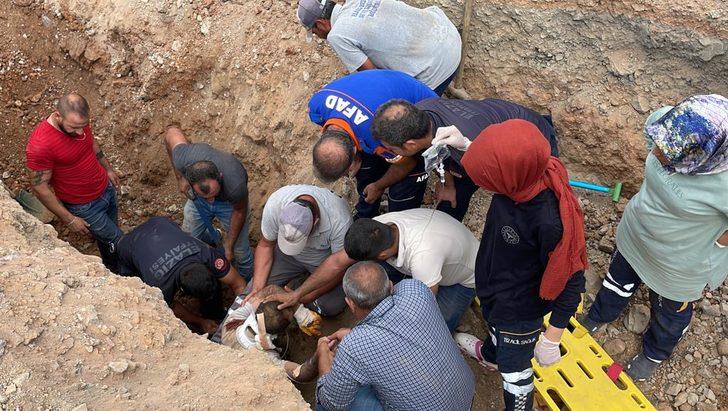 Elazığ'da altyapı çalışmasında göçük altında kalan işçi kurtarıldı G4