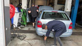 Erzurum'da meslek liseli öğrenciler Finlandiya'da egzoz emisyon stajı yaptı