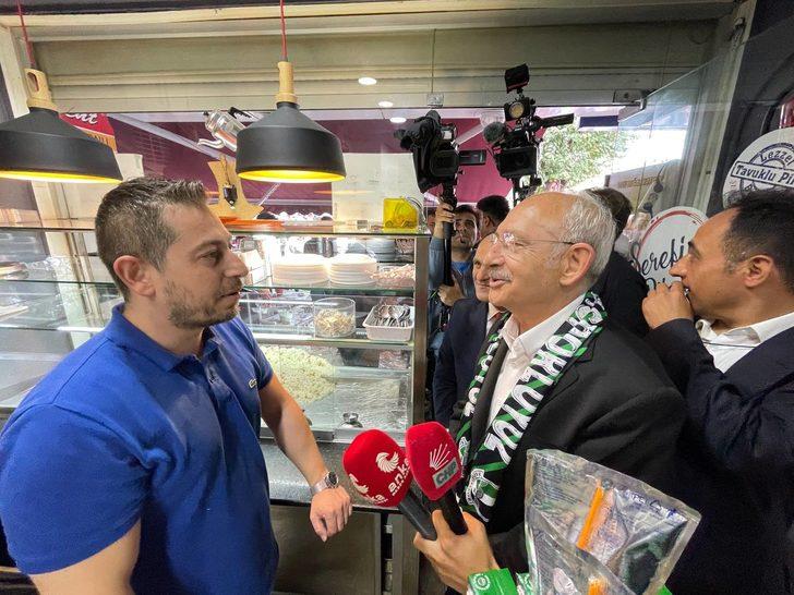 CHP Genel Başkanı Kılıçdaroğlu, Sakarya'da esnafı ziyaret etti G1