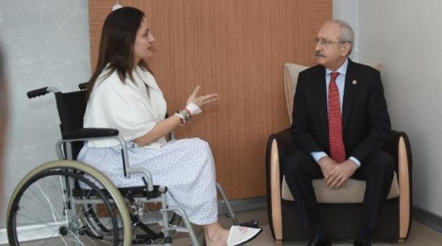 Kılıçdaroğlu'ndan Meclis'te yaralanan Şafak Pavey'e ziyaret