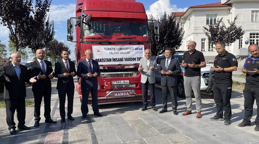 Yalova'dan Pakistan'daki sel b&ouml;lgesine yardım
