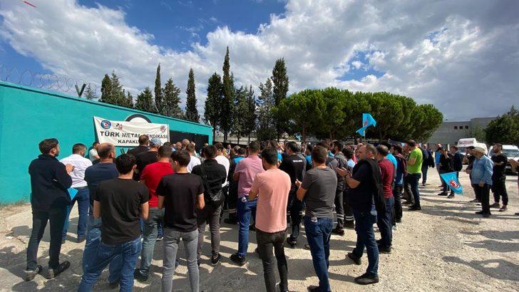 Tekirdağ'da Türk Metal Sendikası işten çıkarılan üyeleri için eylem yaptı G3
