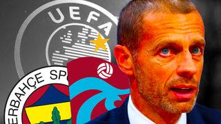 UEFA'dan Fenerbahçe, Trabzonspor, Sivasspor ve Başakşehir'e para cezası