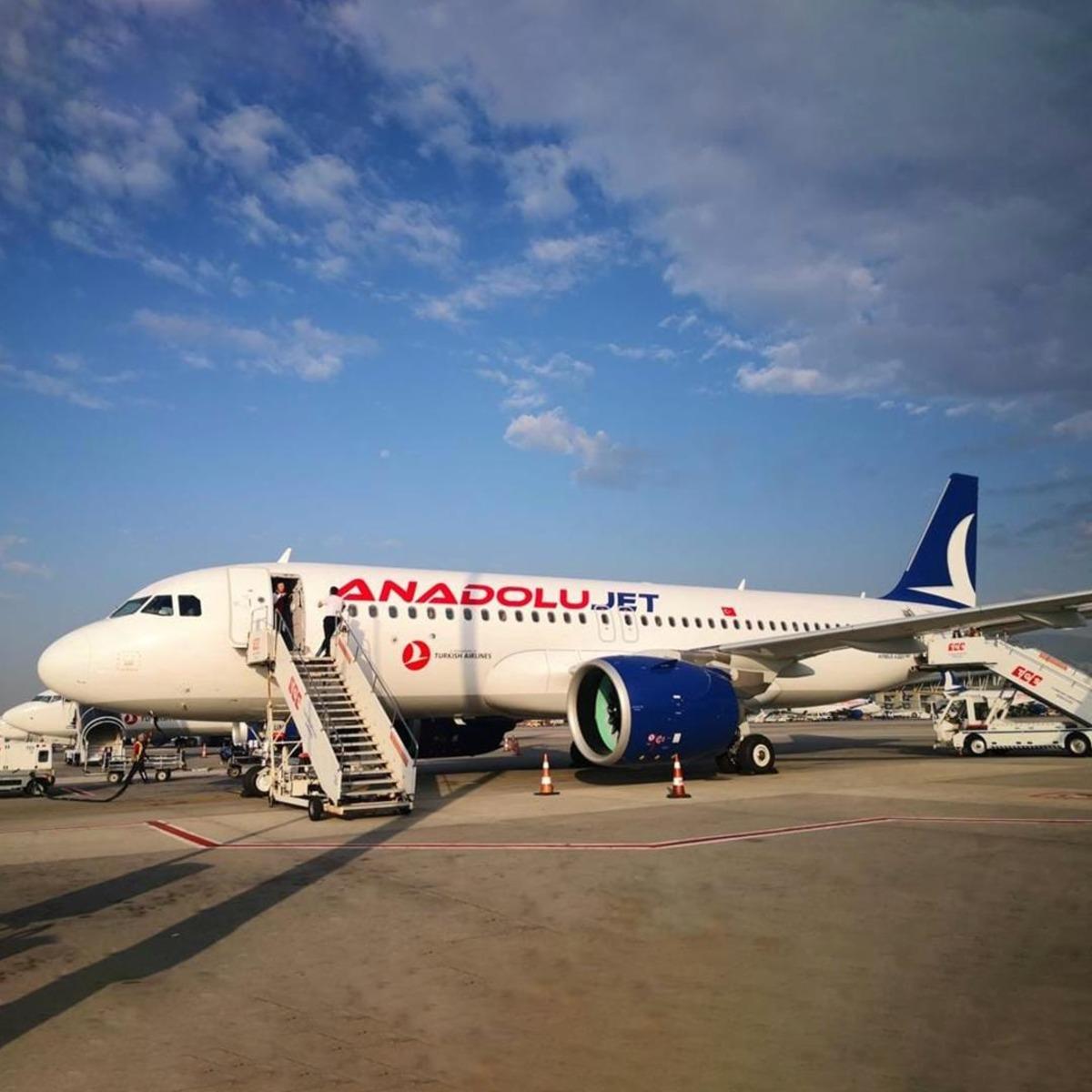AnadoluJet'in yeni nesil u&ccedil;ağı Airbus A320neo ilk seferini Tokat'a ger&ccedil;ekleştirdi