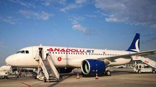 AnadoluJet'in yeni nesil uçağı Airbus A320neo ilk seferini Tokat'a gerçekleştirdi
