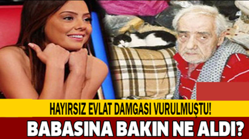 Hayırsız Evlat Damgası Yiyen Ebru G&uuml;ndeş Bakın Babasına Ne Yaptı!
