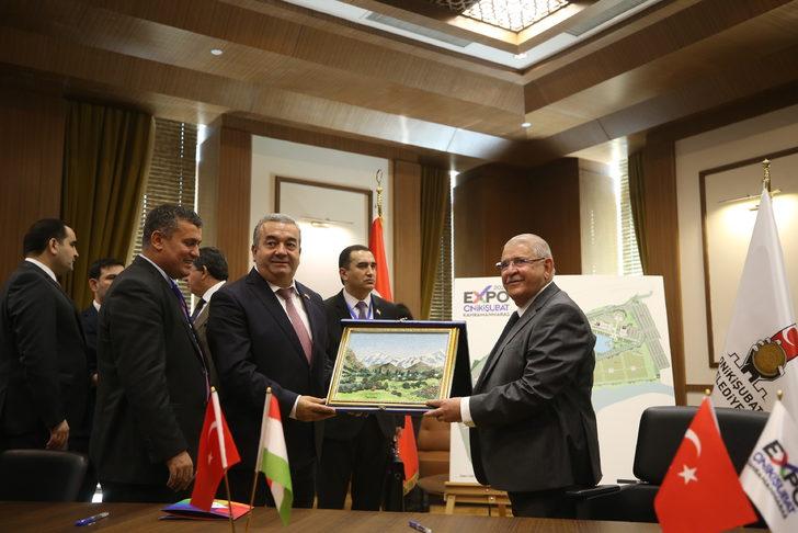 Kahramanmaraş'ta yapılacak EXPO 2023'e katılım için Tacikistan ile anlaşma imzalandı G5