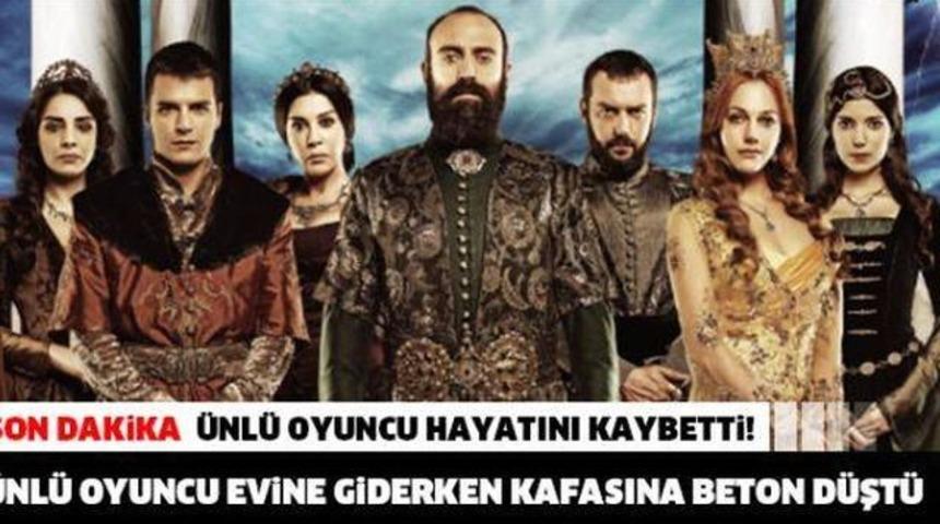 Son dakika &Uuml;nl&uuml; Oyuncunun Kafasına Beton D&uuml;şt&uuml; Ve &Ouml;ld&uuml; Kimdir?